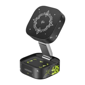   UGREEN W702 Qi2 2 az 1-ben induktív töltő iPhone/AirPods 25W + USB-C kábel 1m - Genshin Impact sorozat