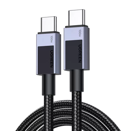 Ugreen L512 USB-C - USB-C PD gyorstöltő kábel, 0,5 m (asztroszürke)