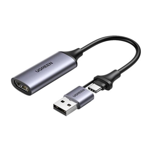 UGREEN CM489 HDMI Capture Card / Grabber, 4K 60Hz, USB + USB-C