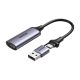 UGREEN CM489 HDMI Capture Card / Grabber, 4K 60Hz, USB + USB-C