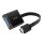 UGREEN MM103 HDMI-VGA adapter, 16cm (fekete)