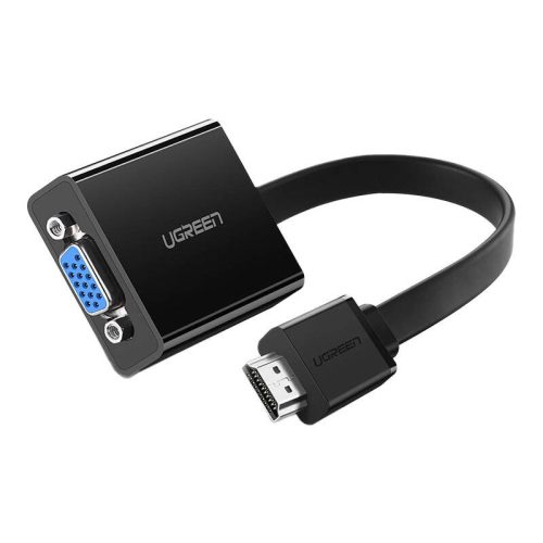 UGREEN MM103 HDMI-VGA adapter, 16cm (fekete)