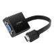UGREEN MM103 HDMI-VGA adapter, 16cm (fekete)