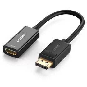   UGREEN MM137 DisplayPort - HDMI adapter, FullHD, 25cm (fekete)