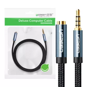   UGREEN AV118 Audió hosszabbító kábel, AUX jack 3,5 mm, 1,5 m (kék)