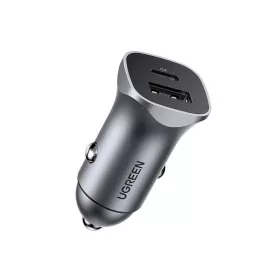   UGREEN CD130 autós töltő USB-A + USB-C PD 30W QC3.0 - szürke