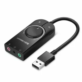   UGREEN USB-Jack 3.5mm/ TRS/ TRRS Audió Adapter - Átalakító (15cm) [CM129]