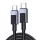 UGREEN 100W USB-C Kábel, 2m, 5A, (Fekete) (53108)