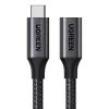 Ugreen US372 USB 3.2 hosszabbító kábel USB-C - USB-C Gen 2, 0,5 m (fekete)