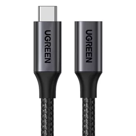   Ugreen US372 USB 3.2 hosszabbító kábel USB-C - USB-C Gen 2, 1 m (fekete)