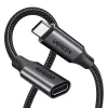 Ugreen US372 USB 3.2 hosszabbító kábel USB-C - USB-C Gen 2, 1 m (fekete)