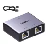 Ugreen NW301 Gigabit Ethernet elosztó adapter (1x2)