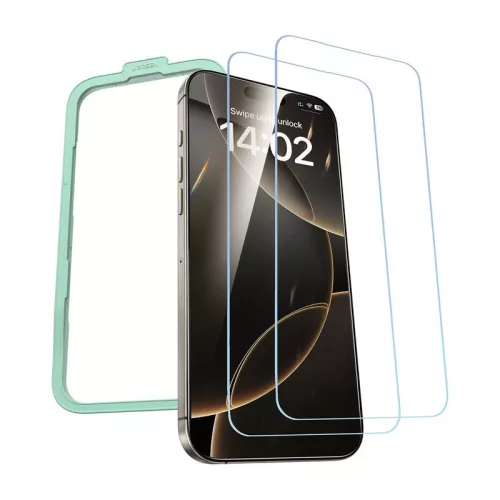 UGREEN iPhone 16 Pro Kijelzővédő fólia, 2 db Csomag (45973)