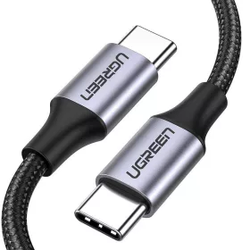 UGREEN USB-C-USB-C QC3.0 Kábel, PD, 3A, 60W, 1m (Fekete)