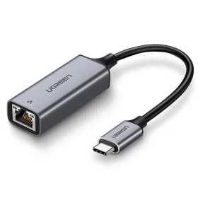   UGREEN RJ45 USB-C - Gigabit Ethernet adapter, alumínium (szürke)