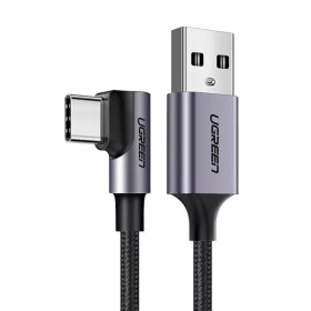 UGREEN USB-C Kábel, 3A, Quick Charge 3.0, 1m (Fekete)