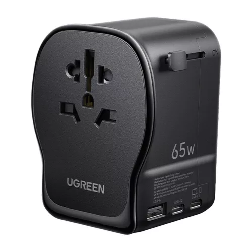 UGREEN S550 univerzális utazóadapter 65W 2x USB-C + USB-A