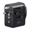 UGREEN S550 univerzális utazóadapter 65W 2x USB-C + USB-A