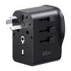 UGREEN S550 univerzális utazóadapter 65W 2x USB-C + USB-A