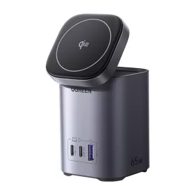   UGREEN X555 Asztali gyorstöltő 2in1 USB + 2x USB-C, 65W, GaN