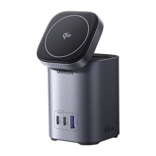 UGREEN X555 Asztali gyorstöltő 2in1 USB + 2x USB-C, 65W, GaN