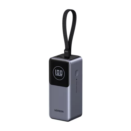 UGREEN 20000mAh 130W (Szürke) Powerbank 2x /USB-C Csatlakozó (54477)