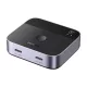 UGREEN 2in1 HDMI Switch 2x USB-C, 4K 60Hz (53120)
