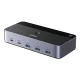 UGREEN HDMI KVM kapcsoló – 2 PC/2 monitor vezérlés