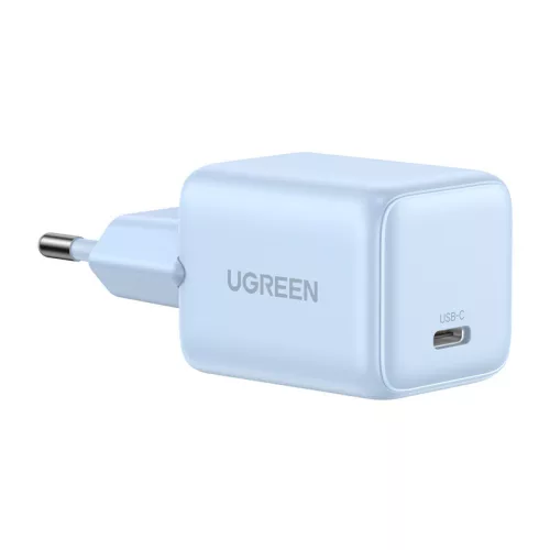 Ugreen X512 20W GaN 1X USB-C fali töltő (kék)
