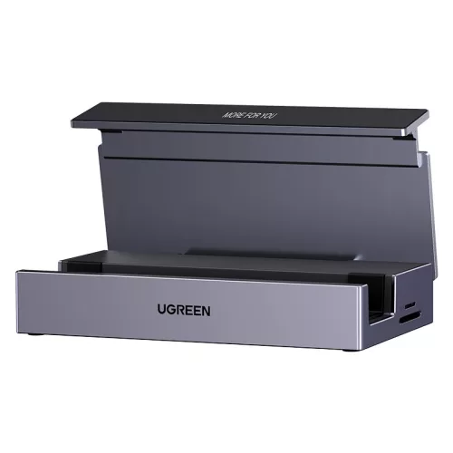 UGREEN CM800 USB-C hub/adapter 9 az 1-ben - DisplayPort 4K@120Hz, RJ45, USB, SD/TF - szürke