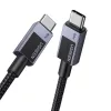 UGREEN USB-C 2.0 Kábel, 0.5m, PD 3A, (Szürke) (55764)