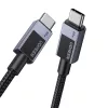 UGREEN - 1m USB-C PD 3A Gyorstöltőkábel (Szürke) (55765)