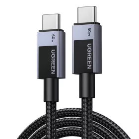 UGREEN 2m USB-C PD 3A Töltőkábel (Szürke) (55775)