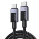 UGREEN 3m USB-C 2.0 Kábel PD 3A Töltéshez (55776)