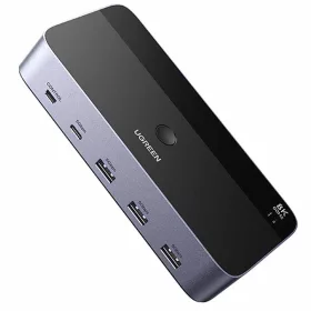 UGREEN DisplayPort KVM kapcsoló - 2 pc/2 monitor, 8K 60Hz