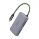 UGREEN USB-C Kártyaolvasó 2xSD 1xTF 170Mbps (Szürke) (54533)