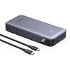 UGREEN 20000mAh 30W (Szürke) Powerbank Dual /USB-C Csatlakozó (54476)