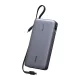UGREEN PB552 powerbank 25000mAh 165W (beépített kábel) - szürke