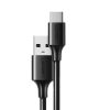 UGREEN USB-USB-C Kábel 0,25m (Fekete)
