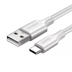 UGREEN USB és USB-C QC3.0 Kábel, 2m (Fehér)