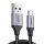 UGREEN USB-USB-C QC3.0 Kábel 0,5 m alumínium csatlakozóval (Fekete)