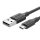 UGREEN USB-Mikro USB-Kábel QC3.0 2,4A 1m (Fekete)