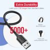 UGREEN USB-Mikro USB-Kábel QC3.0 2,4A 1m (Fekete)