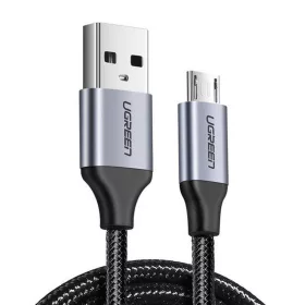 UGREEN USB-Micro USB Kábel, QC3.0, 2.4A, 1.5m (Fekete)