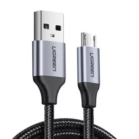 UGREEN USB-Micro USB Kábel, QC3.0, 2.4A, 2m (Fekete)