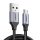 UGREEN USB-Micro USB Kábel, QC3.0, 2.4A, 2m (Fekete)