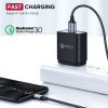 UGREEN USB-Micro USB Kábel, QC3.0, 2.4A, 2m (Fekete)