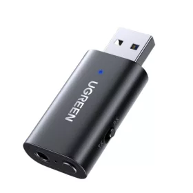   UGREEN 2-in-1 Bluetooth 5.1 Audió Adó-Vevő - Jack 3.5mm Adapter, Átalakító [CM523]
