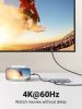 UGREEN 6-in-1 USB-C (Type-C) -3xUSB-A/ 4K HDMI/ TF,SD Kártya-olvasó HUB [CM511]