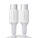 UGREEN US300 USB-C-USB-C 2.0 Kábel, 2m (Fehér)